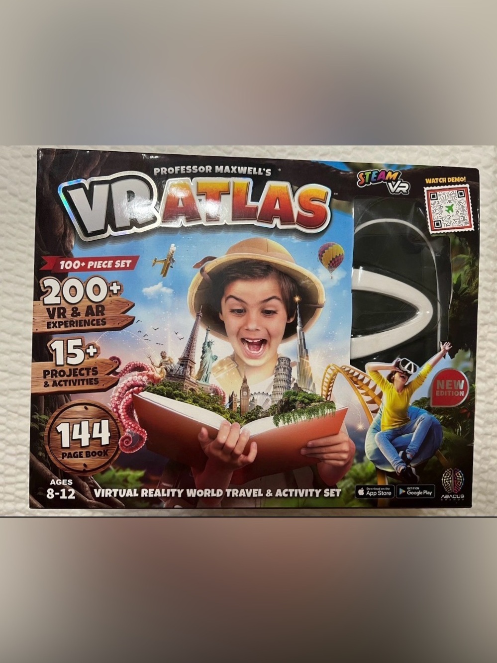The Professor Maxwell's VR Atlas - Virtual Reality Kids Science Kit
